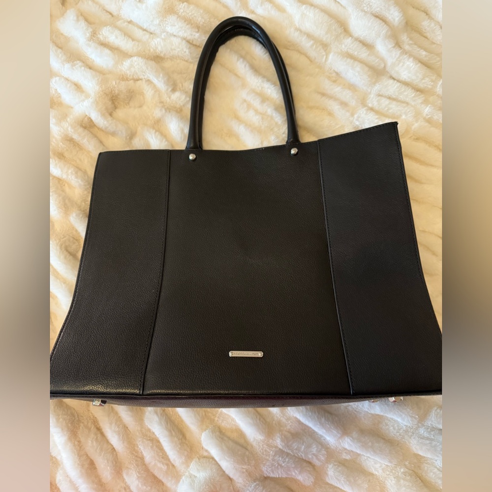 Rebecca Minkoff Black Structured Tote Bag